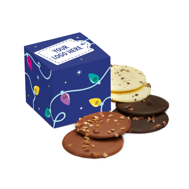 Winter Collection – Eco Maxi Cube – Chocolate Discs