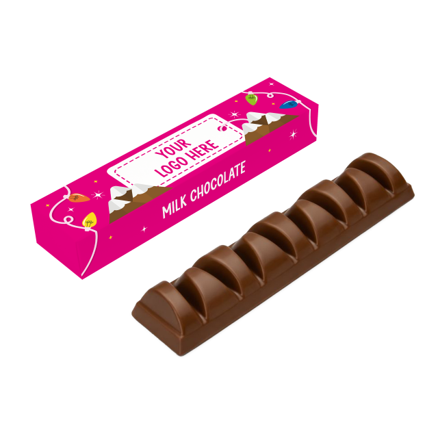 Winter Collection – Eco Mountain Bar – Milk Chocolate³