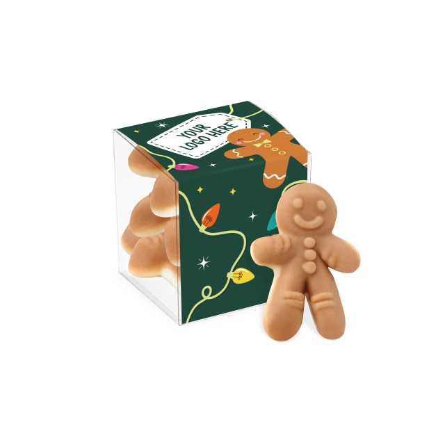 Winter Collection – Clear Cube – Gingerbread Men