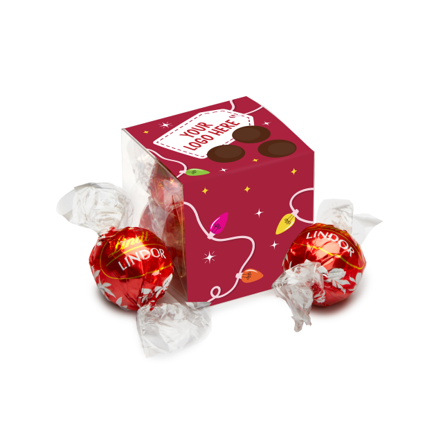 Winter Collection – Clear Cube – Lindor Truffles
